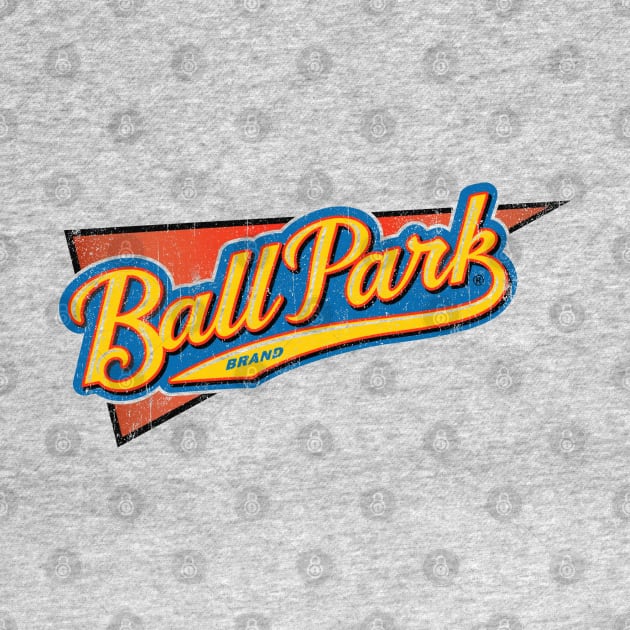 Ball Park // Buns and Rolls Vintage by Super Cell Art